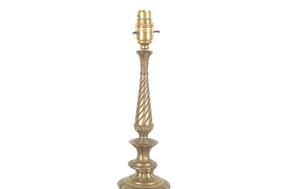 Elegant French floor lamp in the Neo-Classique style.