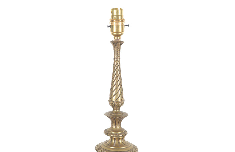 Elegant French floor lamp in the Neo-Classique style.