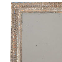 Early 20th Century French Carved Painted Mirror
