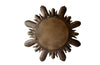 Mid 20th Century decorative Spanish giltwood sunburst mirror with rays. 