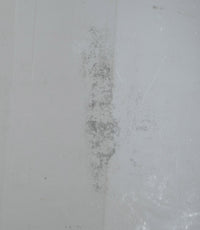 Large 19th Century French oak mirror with a beautifully deep carved oak acanthus motif frame.