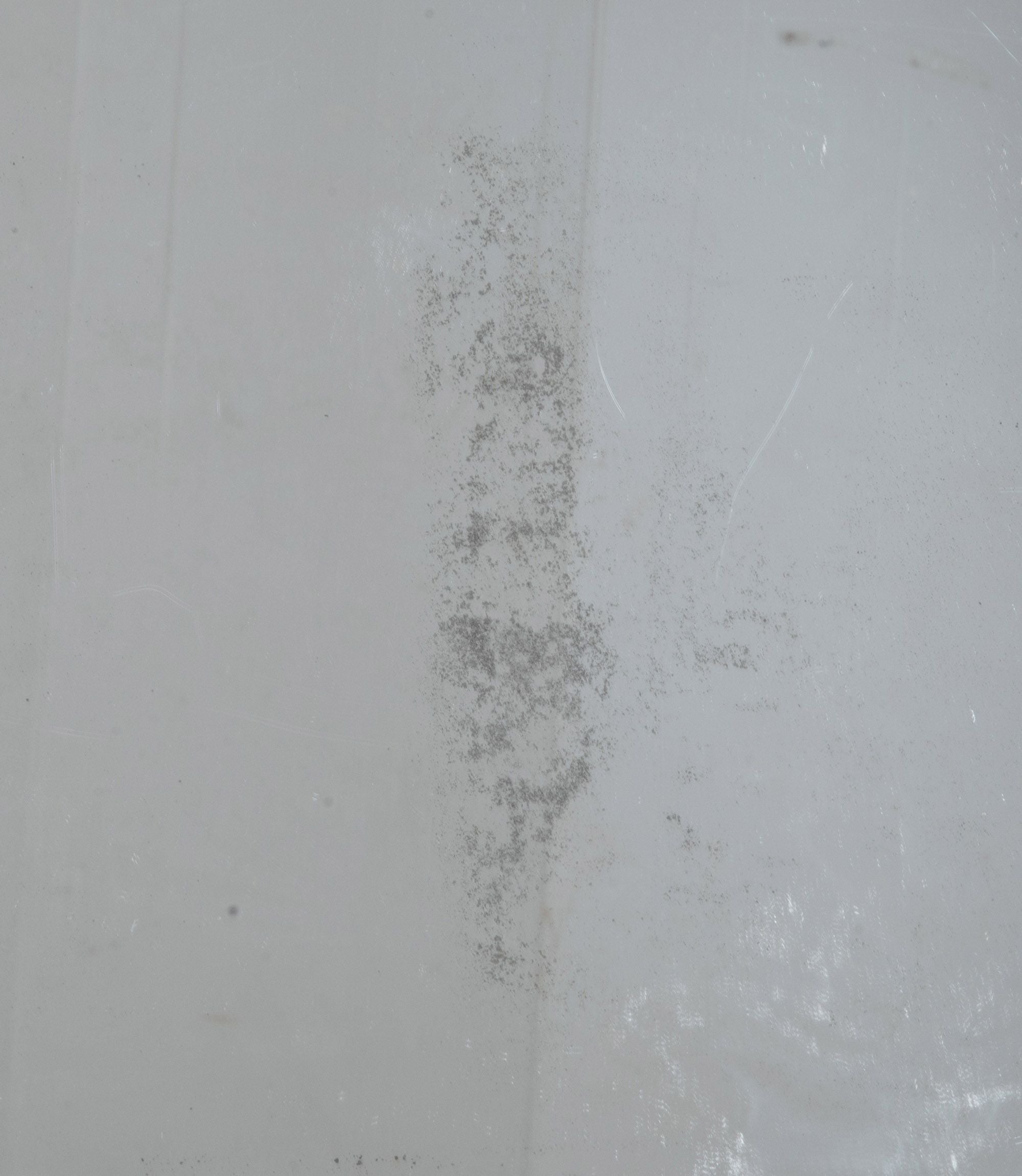 Large 19th Century French oak mirror with a beautifully deep carved oak acanthus motif frame.