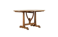 Large 19th Century French Cherrywood Oval Vigneron Table