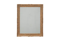 Beautiful large French mirror with old mirror glass and Montparnasse frame with original paint and lovely patination.