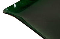 Large Mid-Century Italian Green Lucite Tray
