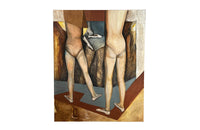 Large 20th Century Oil On Canvas Painting 'The Ballet Class'