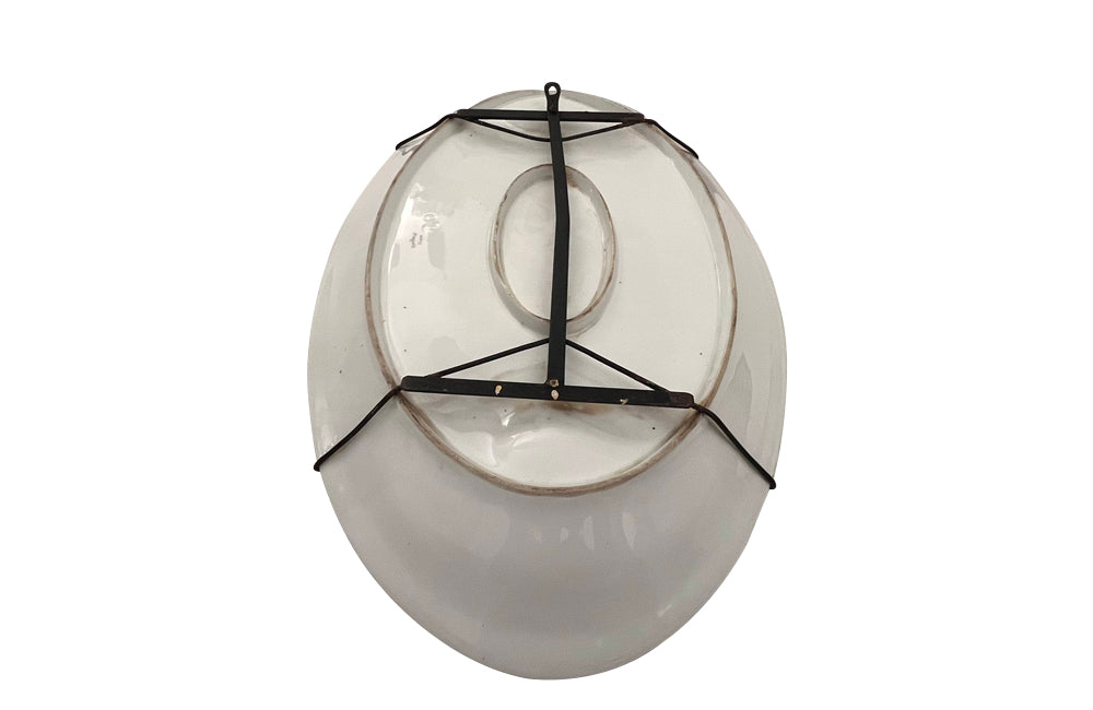 Large 19th Century French Haviland creamware platter.