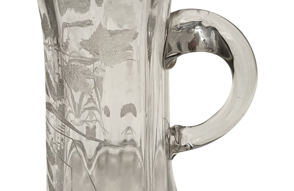19TH CENTURY FRENCH BRITTANY ALE JUG