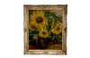 Large 20th Century French oil on canvas painting entitked 'Tournesols' (Sunflowers)