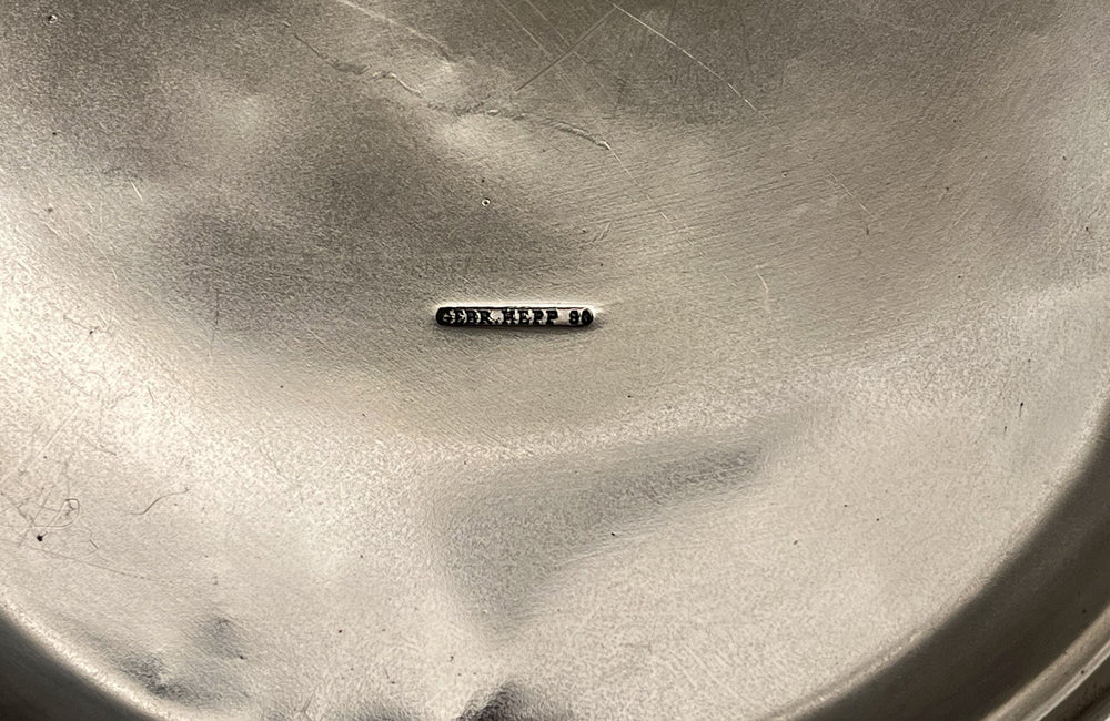LARGE 1930'S ART DECO SILVER PLATE CHAMPAGNE BUCKET