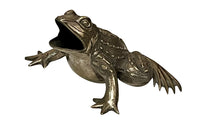 LARGE MID-CENTURY ITALIAN SILVER PLATE FROG