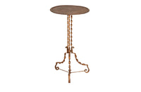 FRENCH IRON  OCCASIONAL TABLE