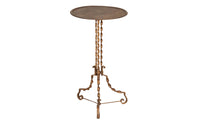 FRENCH IRON  OCCASIONAL TABLE