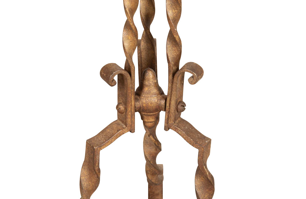 FRENCH IRON  OCCASIONAL TABLE