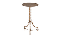 FRENCH IRON  OCCASIONAL TABLE