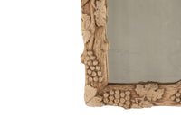 Late 19th Century French Carved Grape Vine Mirror