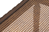 Large 19th Century Louis XVI Revival Caned Walnut Banquette