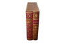 20th Century French leather faux book box file.