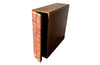 20th Century French leather faux book box file.