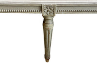 19TH CENTURY FRENCH LOUIS XVI REVIVAL BANQUETTE