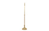 20th century brass floor lamp by Lucien Gau