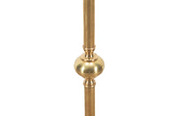 20th century brass floor lamp by Lucien Gau