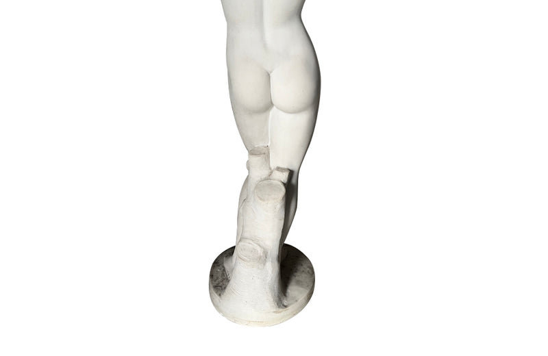 20th Century marble statue of Venus Anadyomene