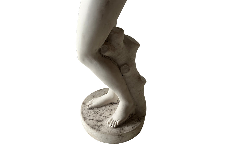 20th Century marble statue of Venus Anadyomene