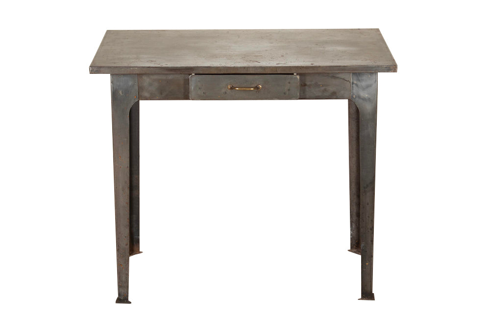 Authentic mid-20th Century French Industrial desk by Roneo, Paris. 