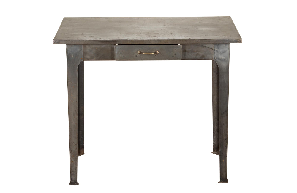 Authentic mid-20th Century French Industrial desk by Roneo, Paris. 