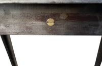 Authentic mid-20th Century French Industrial desk by Roneo, Paris. 