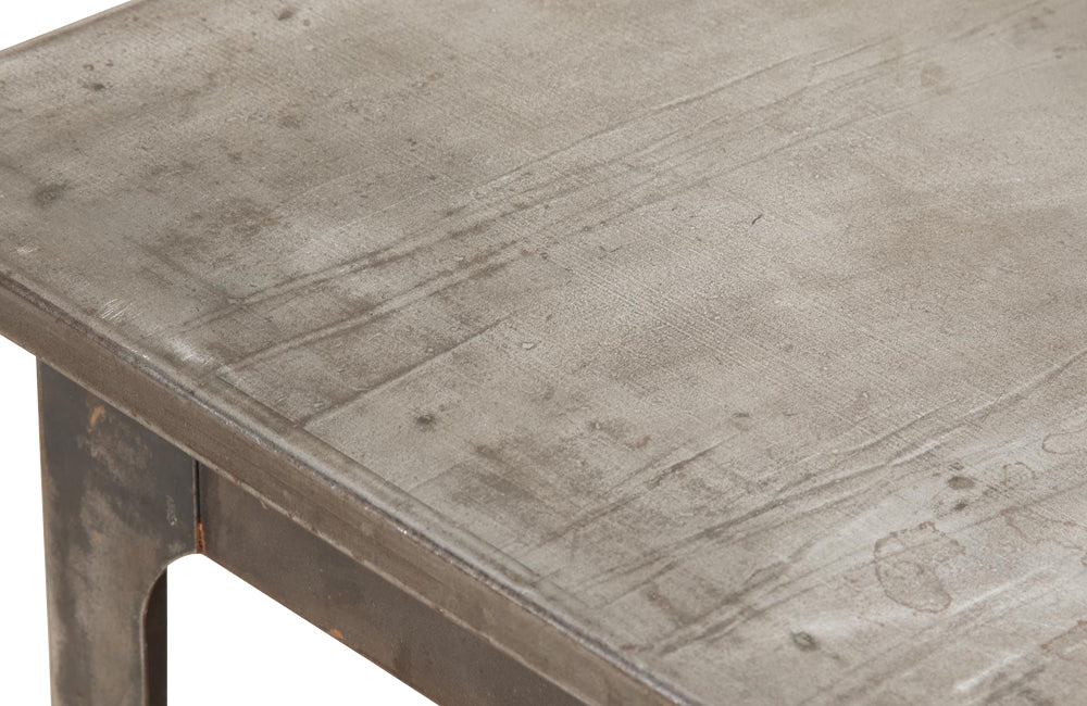 Authentic mid-20th Century French Industrial desk by Roneo, Paris. 