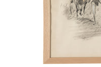 Mid-Century French 'Harnness Racing' Print After Louis-Ferdinand Malespina