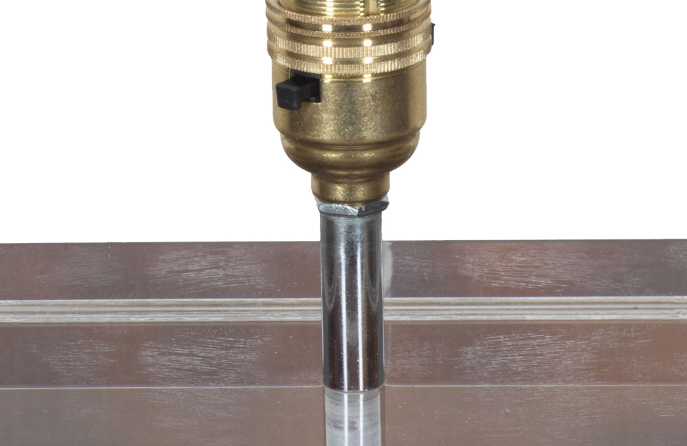 Mid-Century Italian Albrizzi Style Lucite Table Lamp