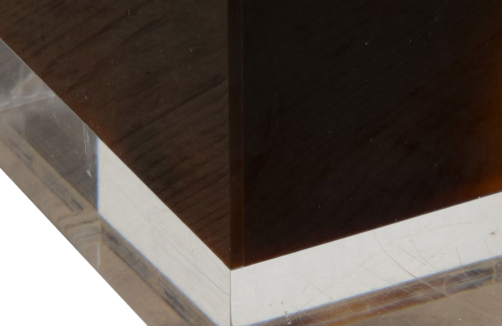 Mid-Century Italian Albrizzi Style Lucite Table Lamp