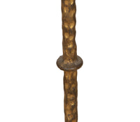 Mid-Century Spanish Gilt Iron Floor Lamp