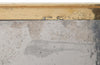 Mid century French aluminium and brass brutalist hexagonal tray, with two handles, by David Marshall