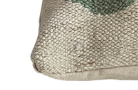 1960s French rooster tapestry feather filled cushion