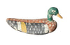 Mid century duck decoy French painted - French antiques