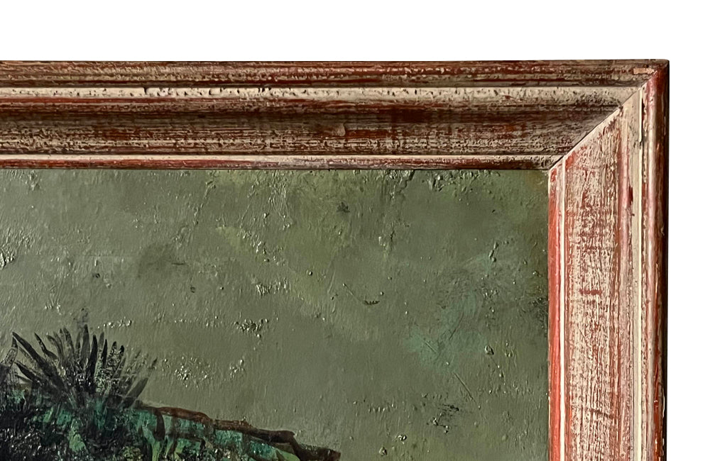 20th Century Framed Painting 'Still Life with Sea Urchins' By Louis Trabuc