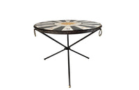Mid-Century Italian Zodiac Ceramic Cocktail Table