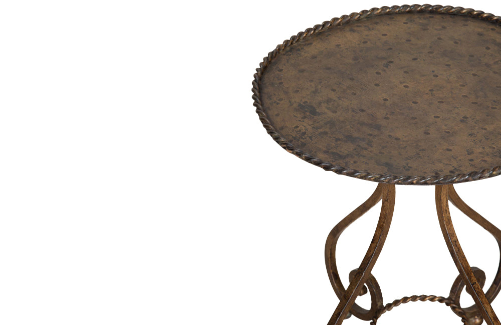 Mid-Century Spanish Iron Cocktail Table