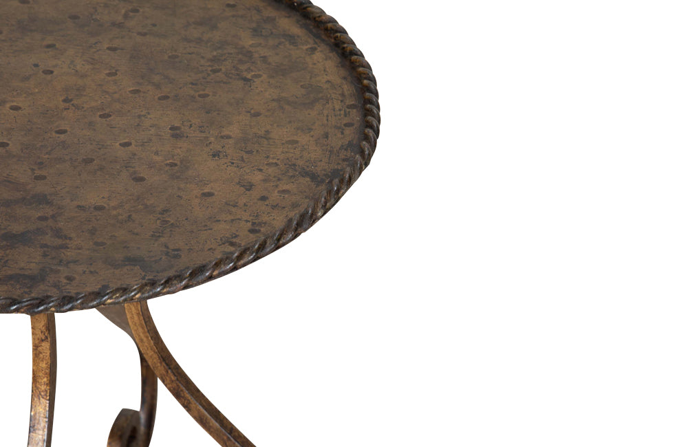 Mid-Century Spanish Iron Cocktail Table