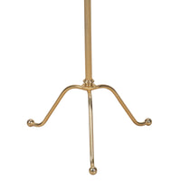 Mid-Century Neo-Classical Revival Brass Floor Lamp