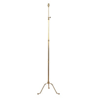 Mid-Century Neo-Classical Revival Brass Floor Lamp