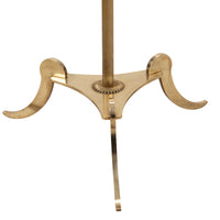 Mid-Century Neo-Classical Revival Brass Floor Lamp