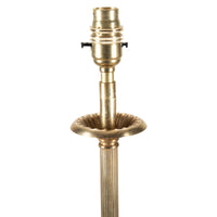 Mid-Century Neo-Classical Revival Brass Floor Lamp