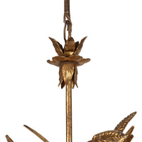 Mid-20th Century French Wheat Sheaf Chandelier