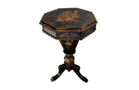 19th Century French Napoleon III Tricoteuse Sewing Table