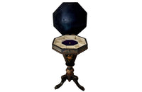 19th Century French Napoleon III Tricoteuse Sewing Table